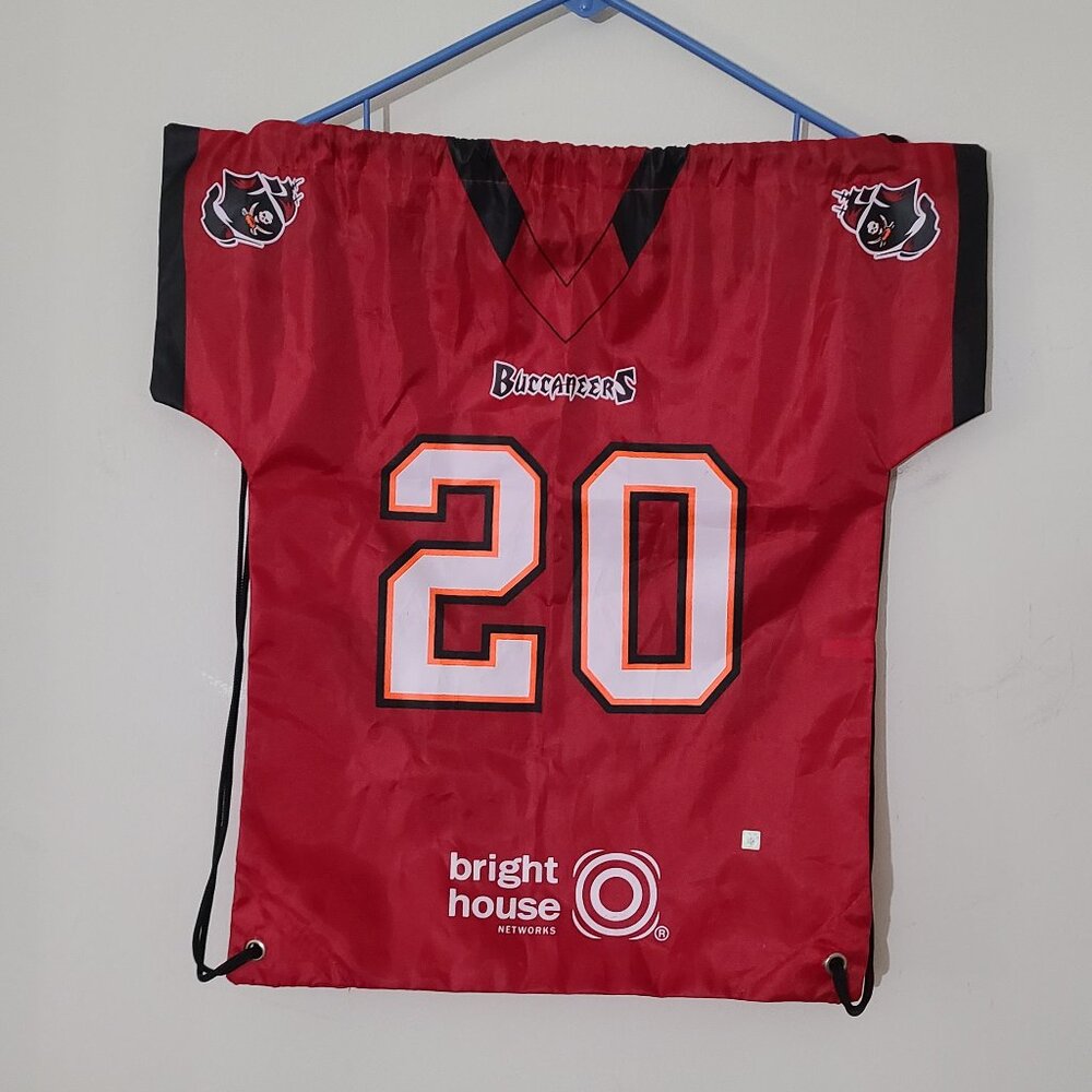 Ronde Barber #20 bookbag sling bag Backpack Jersey shirt Tampa Bay Buccaneers